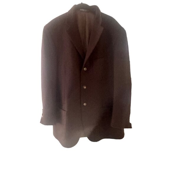 Polo Ralph Lauren Chocolate Brown Wool Blazer Sport Coat 41R Made in Italy - Picture 1 of 9